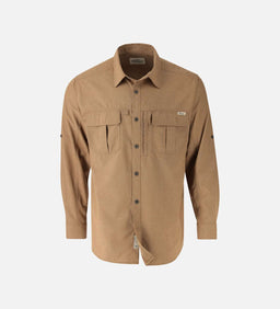 Men's Convertible Long Sleeve All Season Work Shirt