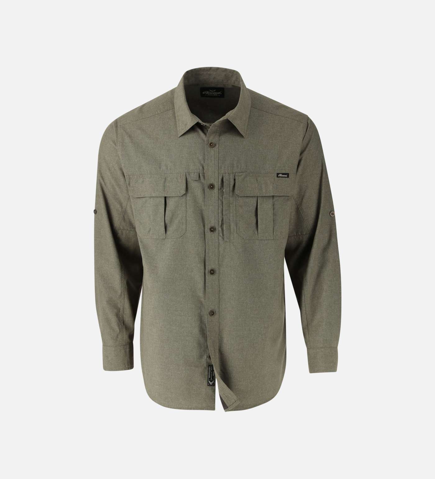 Men's Convertible Long Sleeve All Season Work Shirt