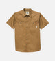 Thorogood Men's Water Repellent Heavyweight Utility Short Sleeve Shop Shirt USA Made