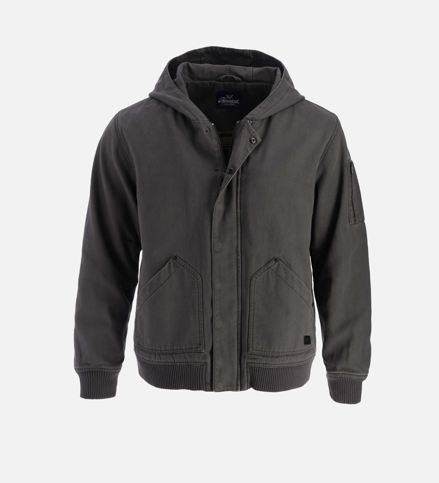 Thorogood Legacy Stone Washed Hooded Bomber Jacket
