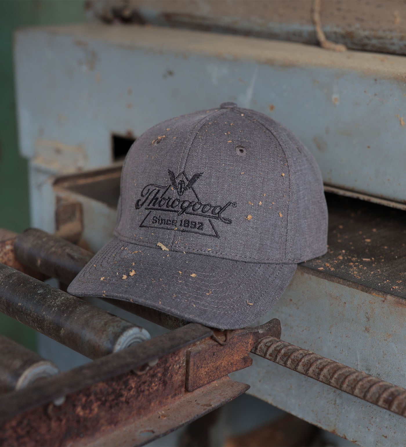 Thorogood Crafting Herringbone Leather Strap Hat